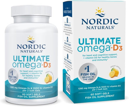 Nordic Naturals Omega 3 1280mg