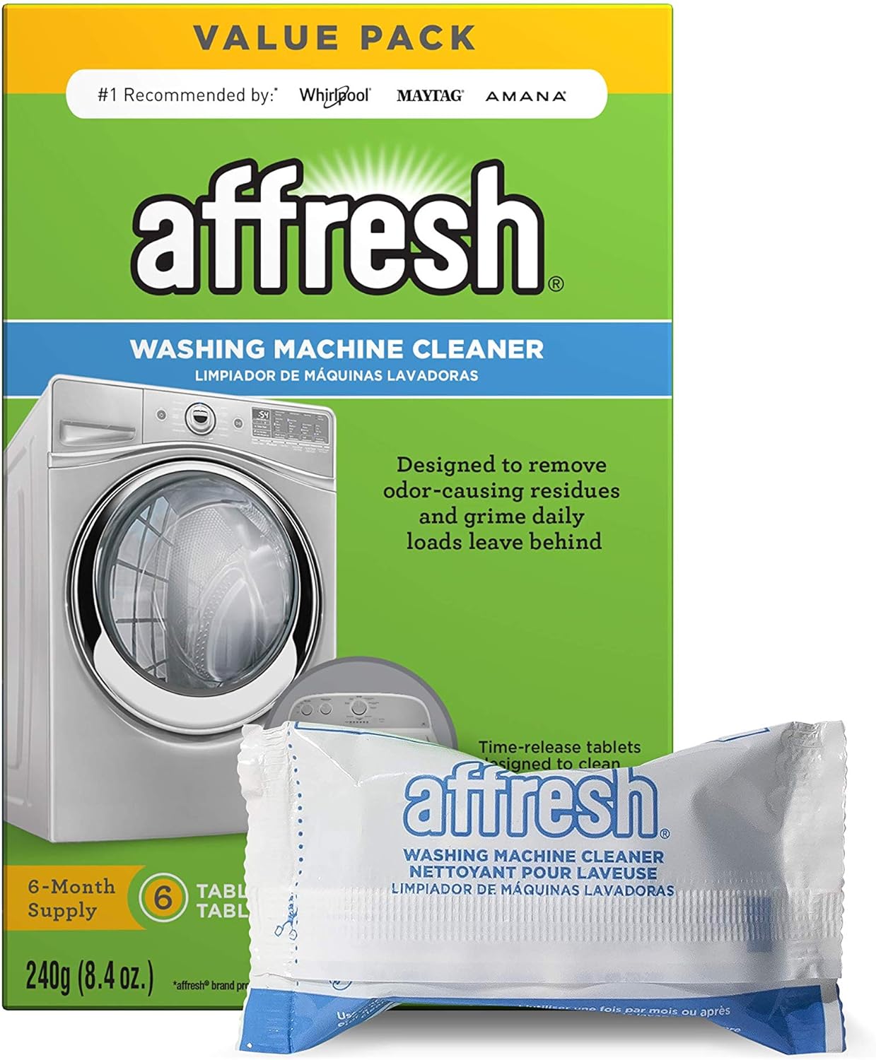 Limpiador Para Lavadoras Affresh