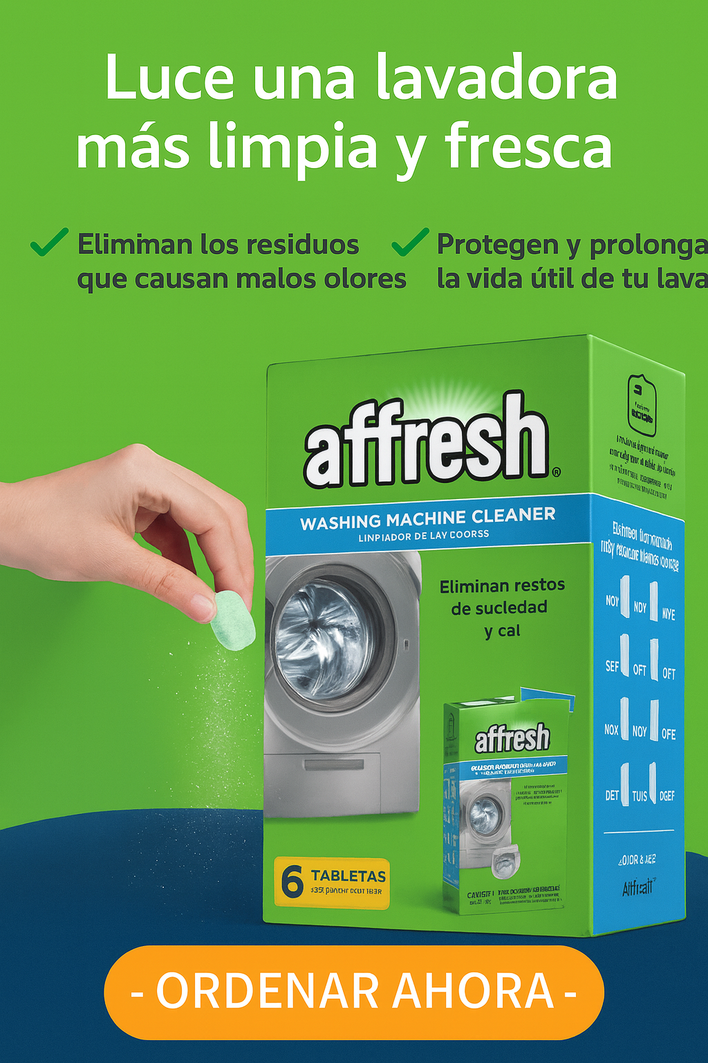 Limpiador Para Lavadoras Affresh