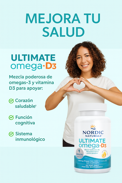 Nordic Naturals Omega 3 1280mg