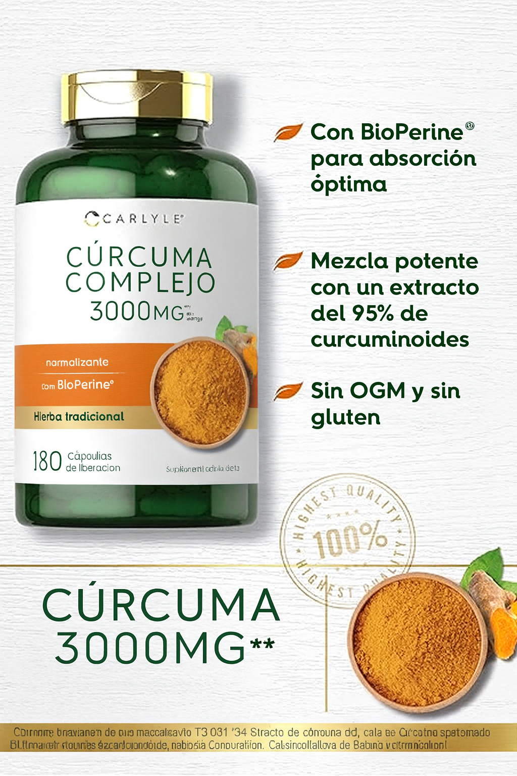 Curcuma Curcumin Turmeric Neutro