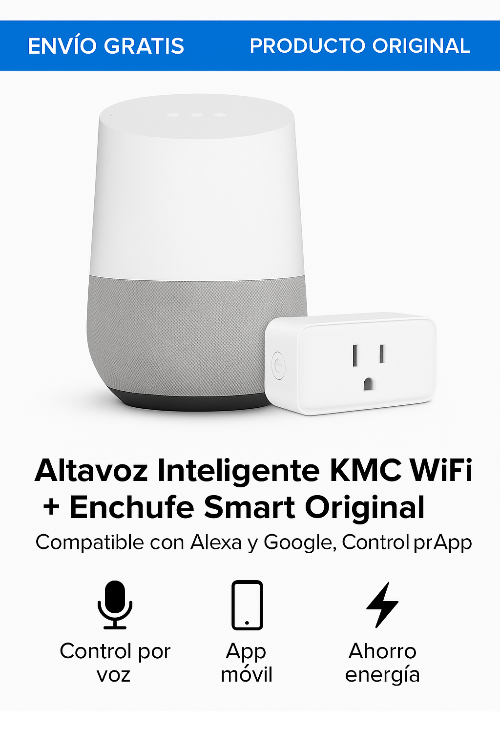 Enchufe Inteligente Wifi Smart Alexa Y Google