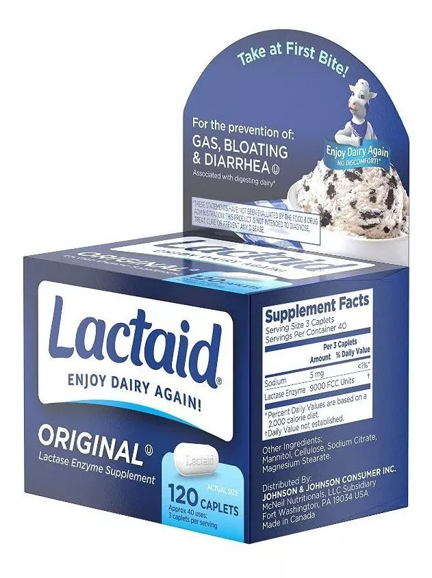 Lactaid Original Strength X120