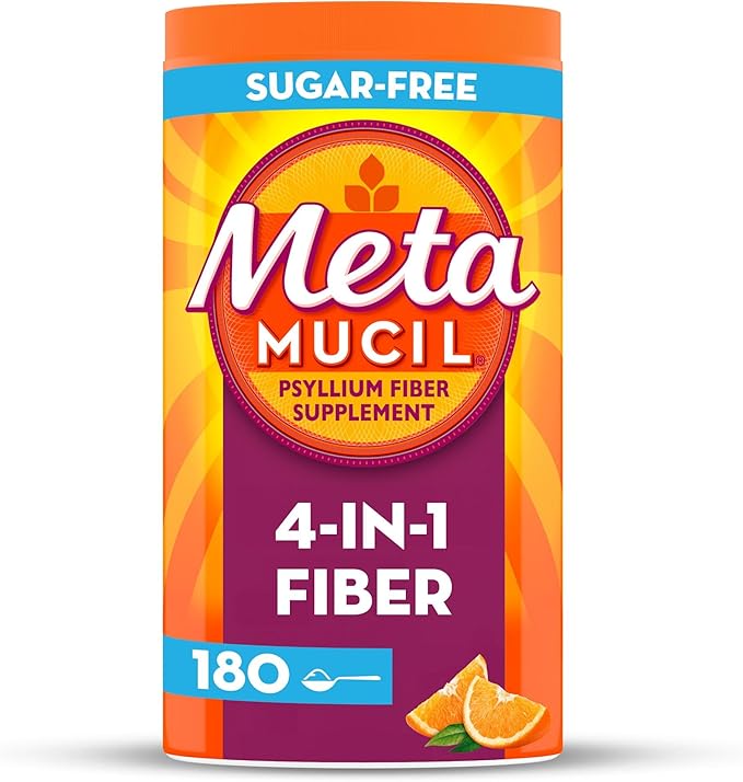 Metamucil Fibra 4 En 1 Polvo Neutro